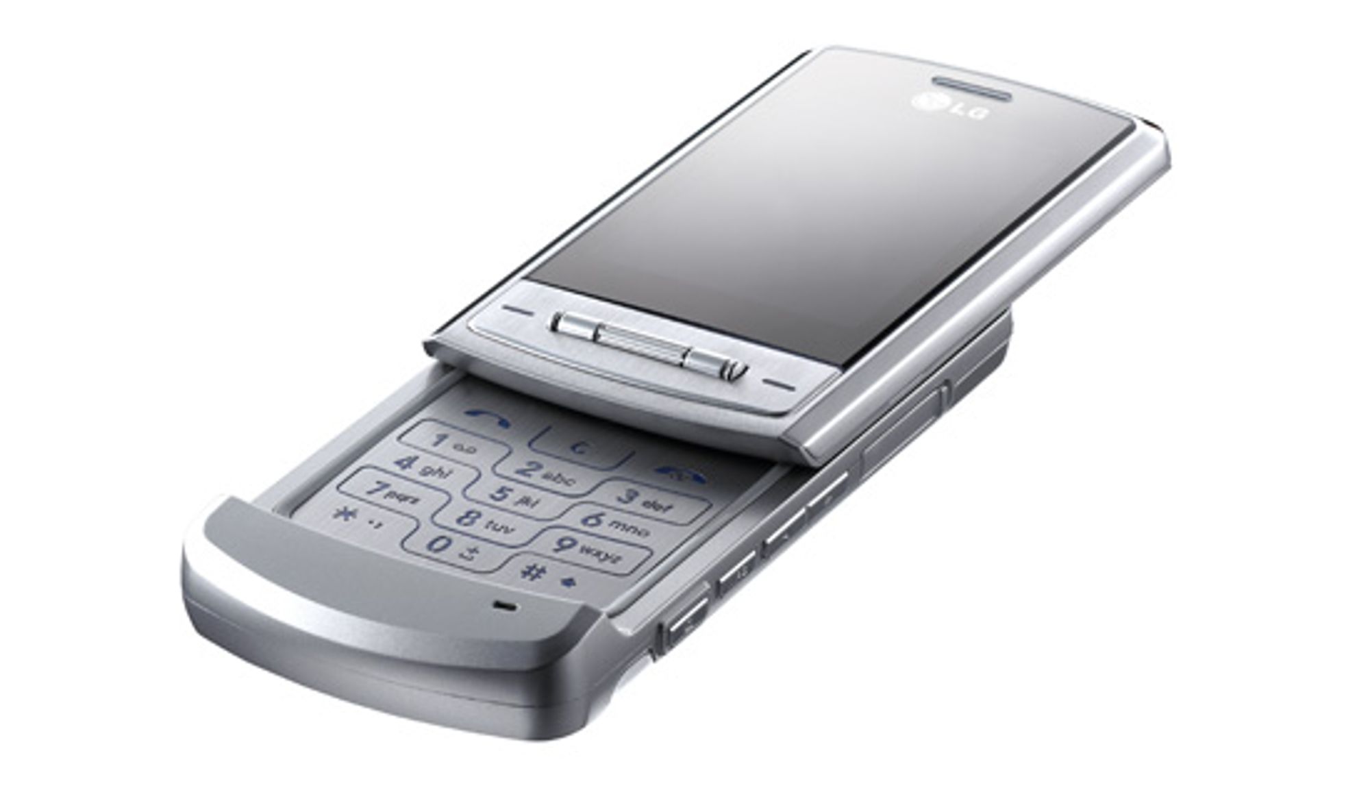 LG KE970 har skyvbar design