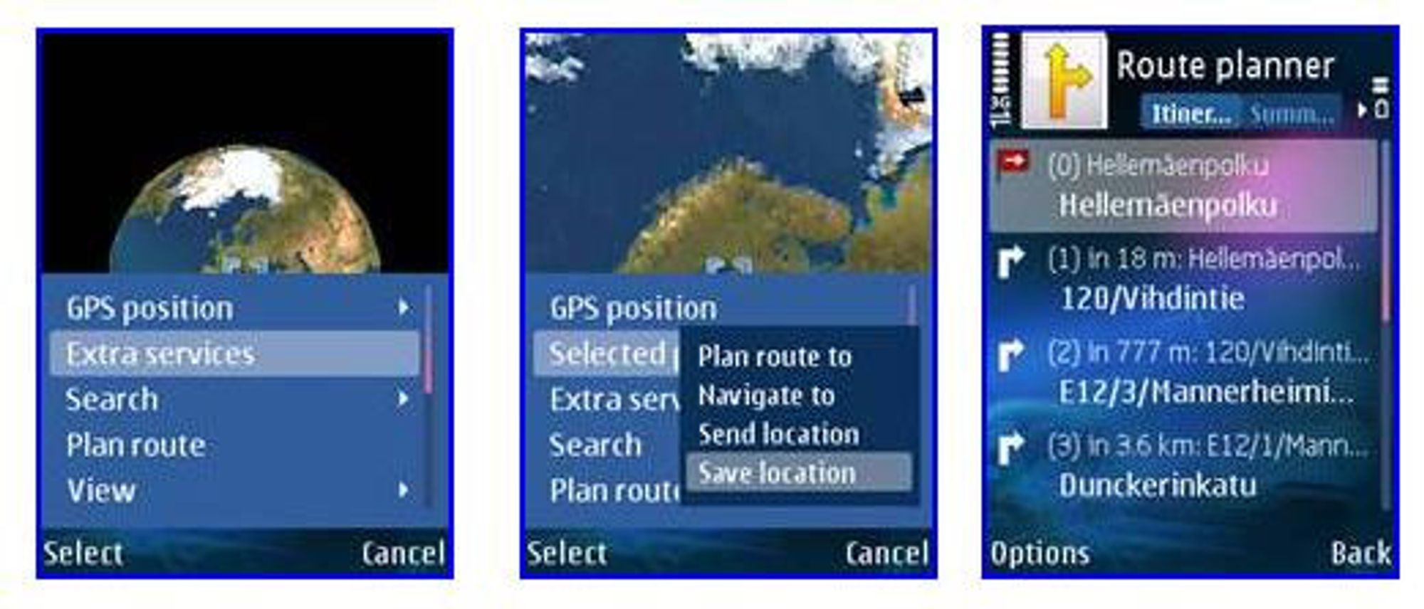 Nokia Maps planlegger ruten for deg