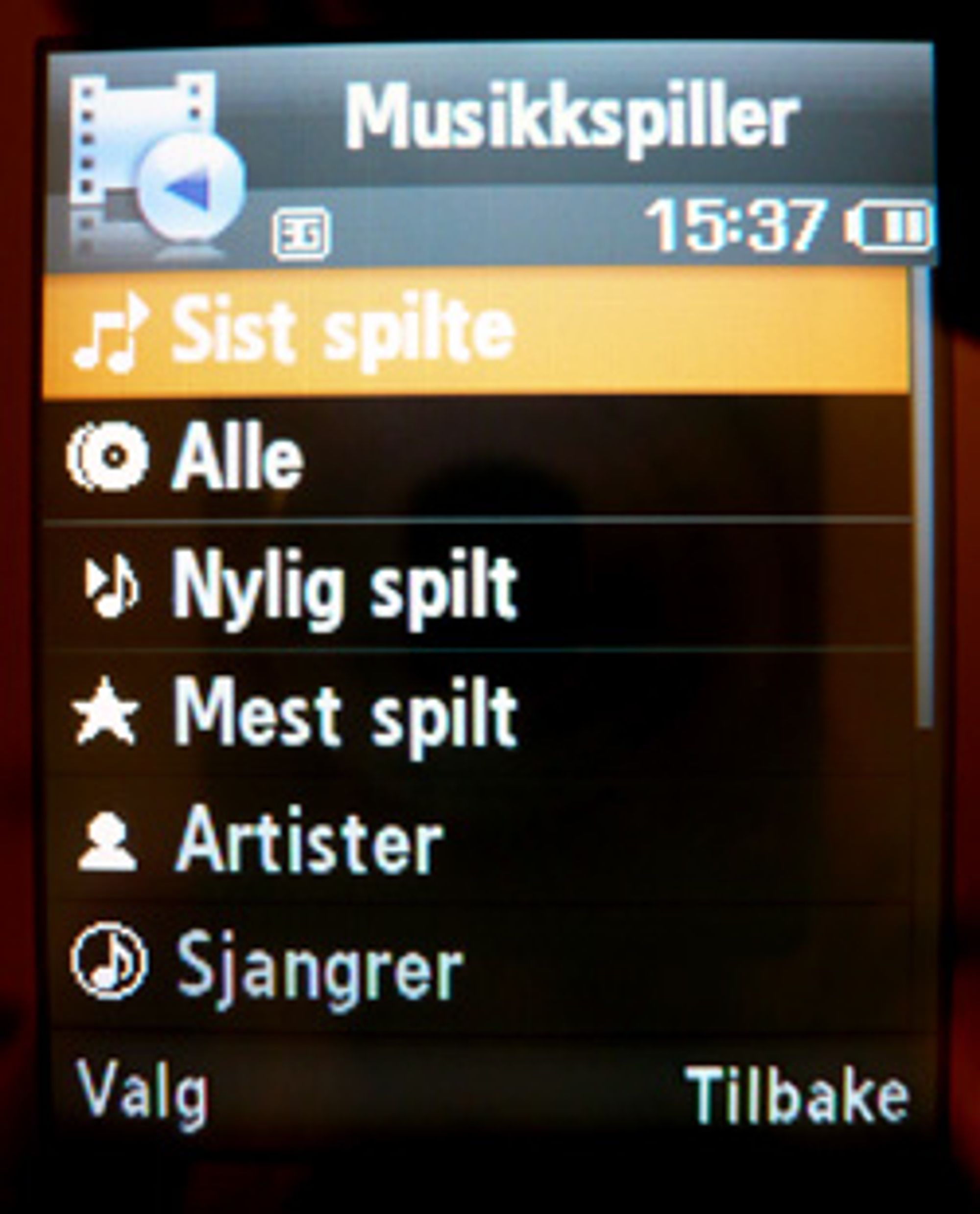 Her kan du sortere musikken din.