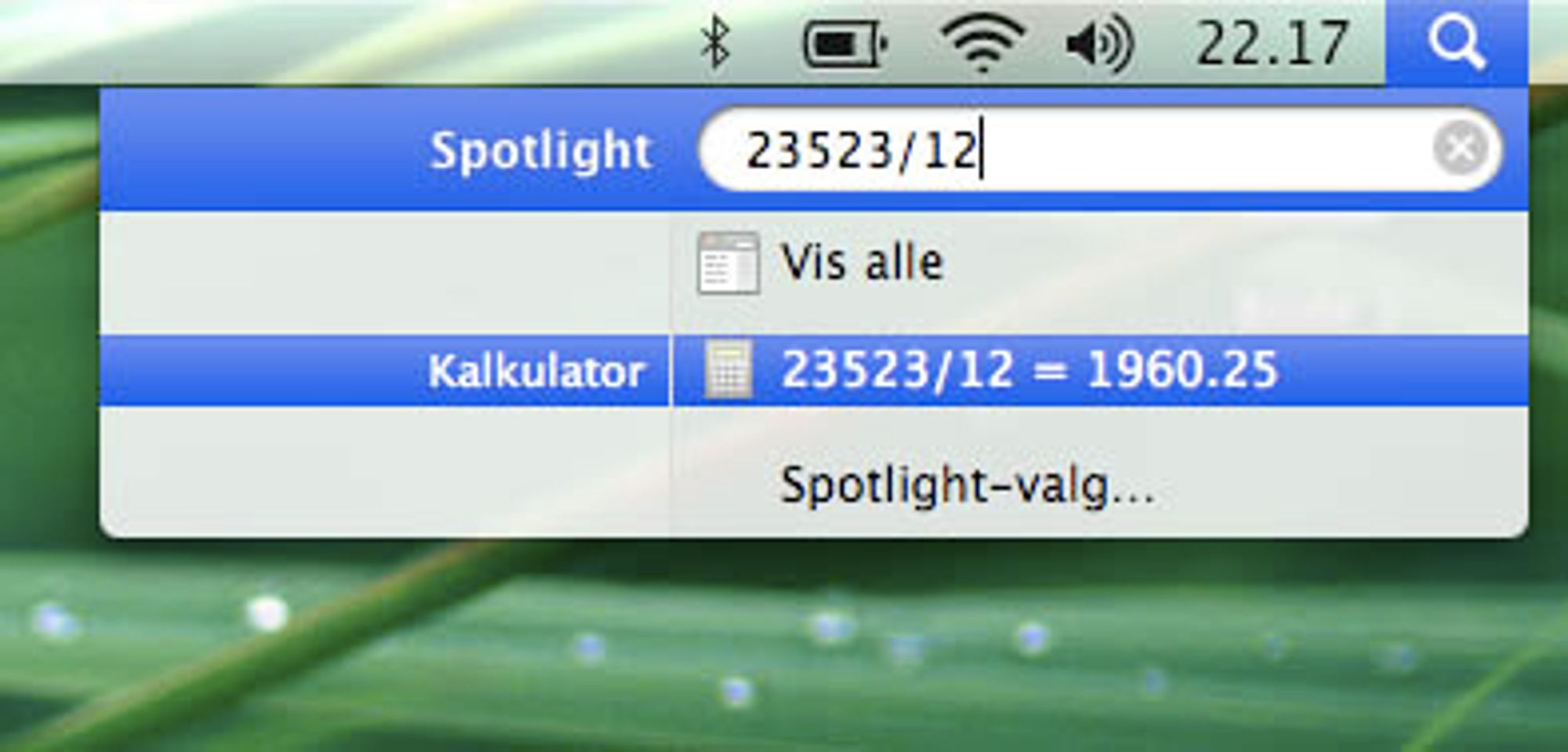 Nye spotlight kan også regne.