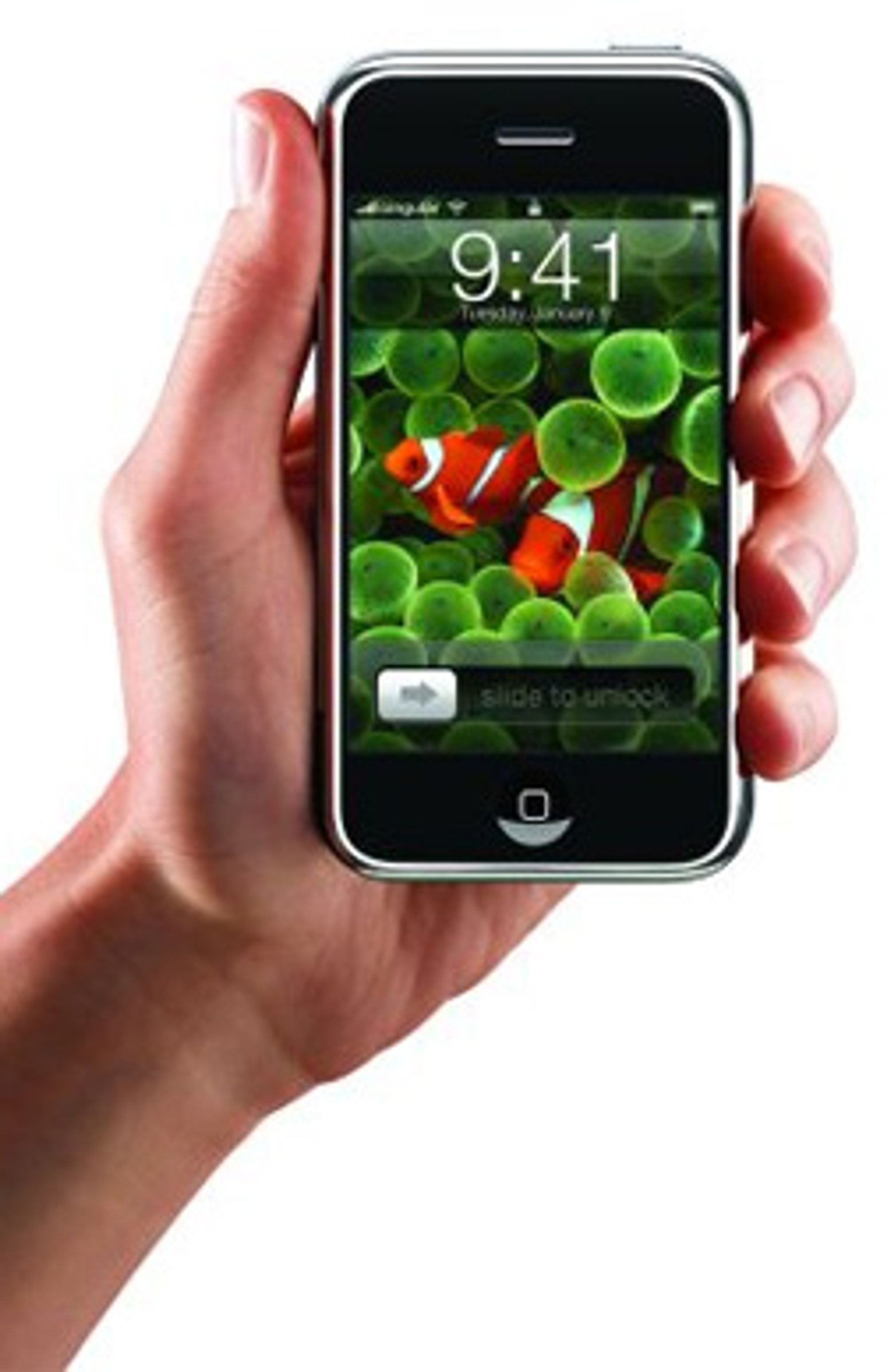 Har Apple solgt 100 000 eller 25 000 eksemplarer av iPhone i Storbritannia? (Foto: Apple)