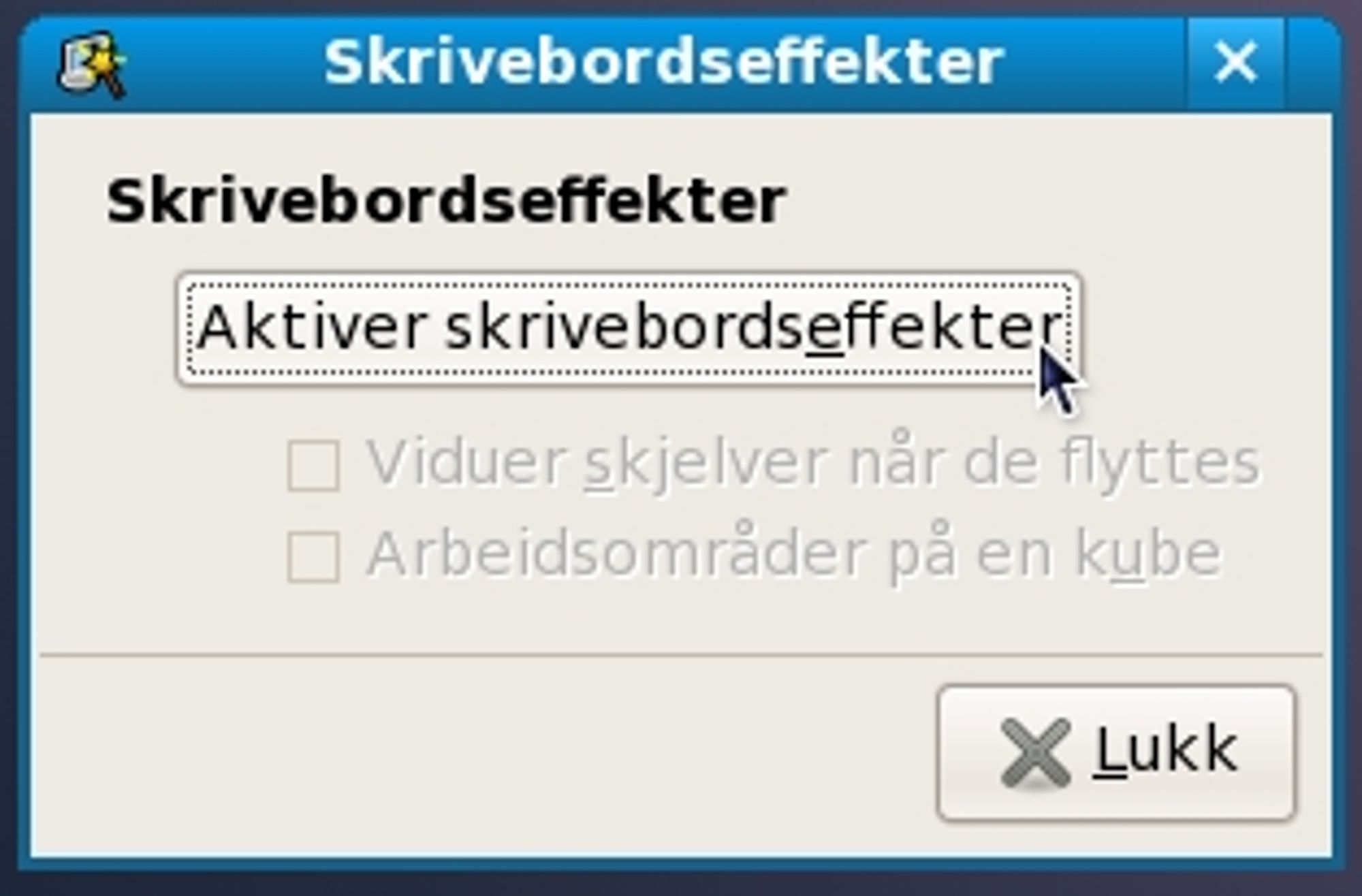 Ikke mange valgmuligheter her nei...