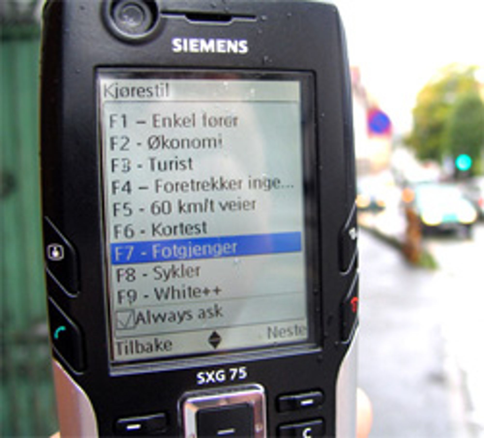 Nav4All hjelper deg å finne veien. (Foto: Marius Valle)