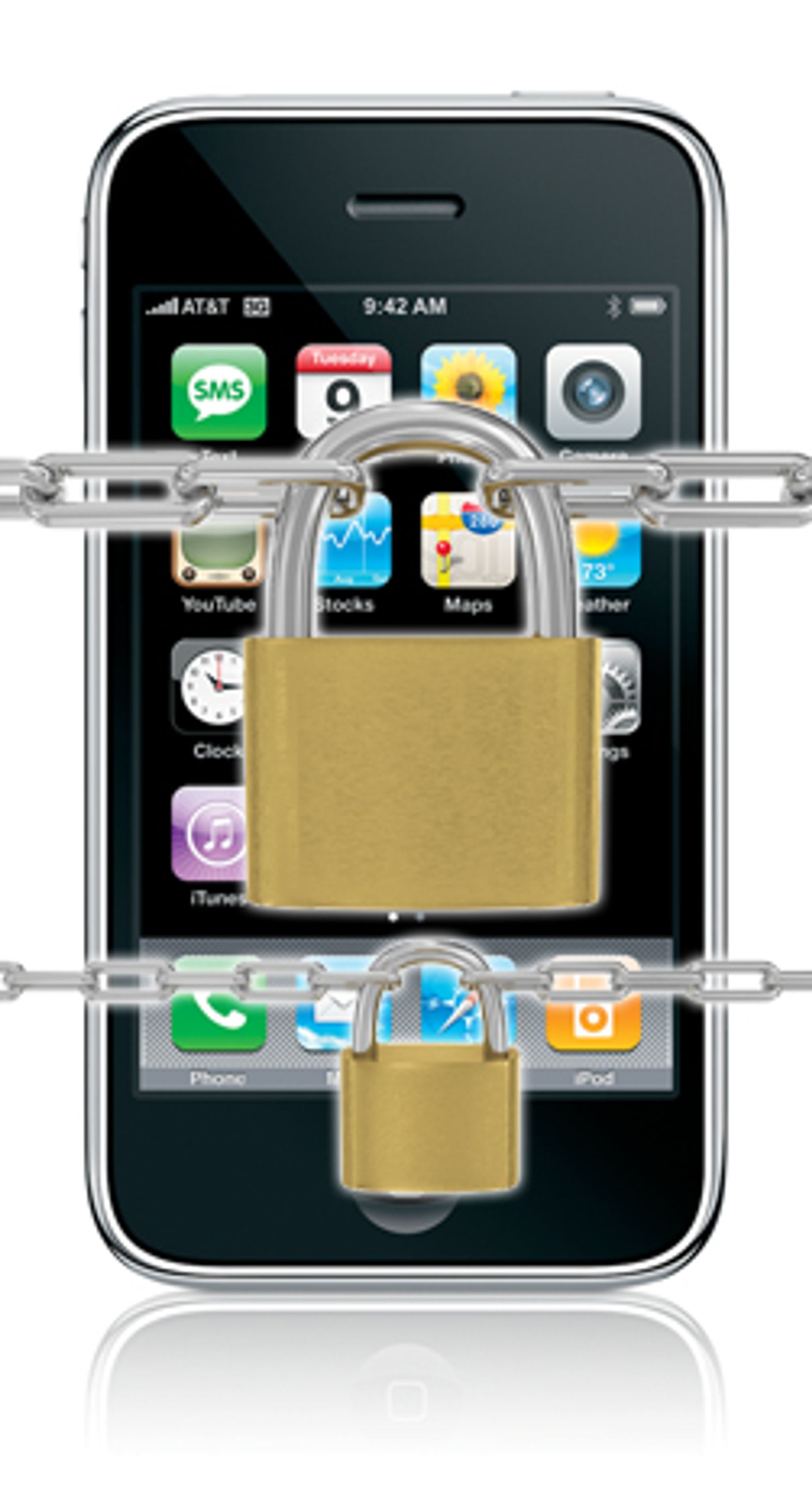 Kj�per du en Iphone m� du fjerne l�sen og bindingen om du vil skifte abonnement.