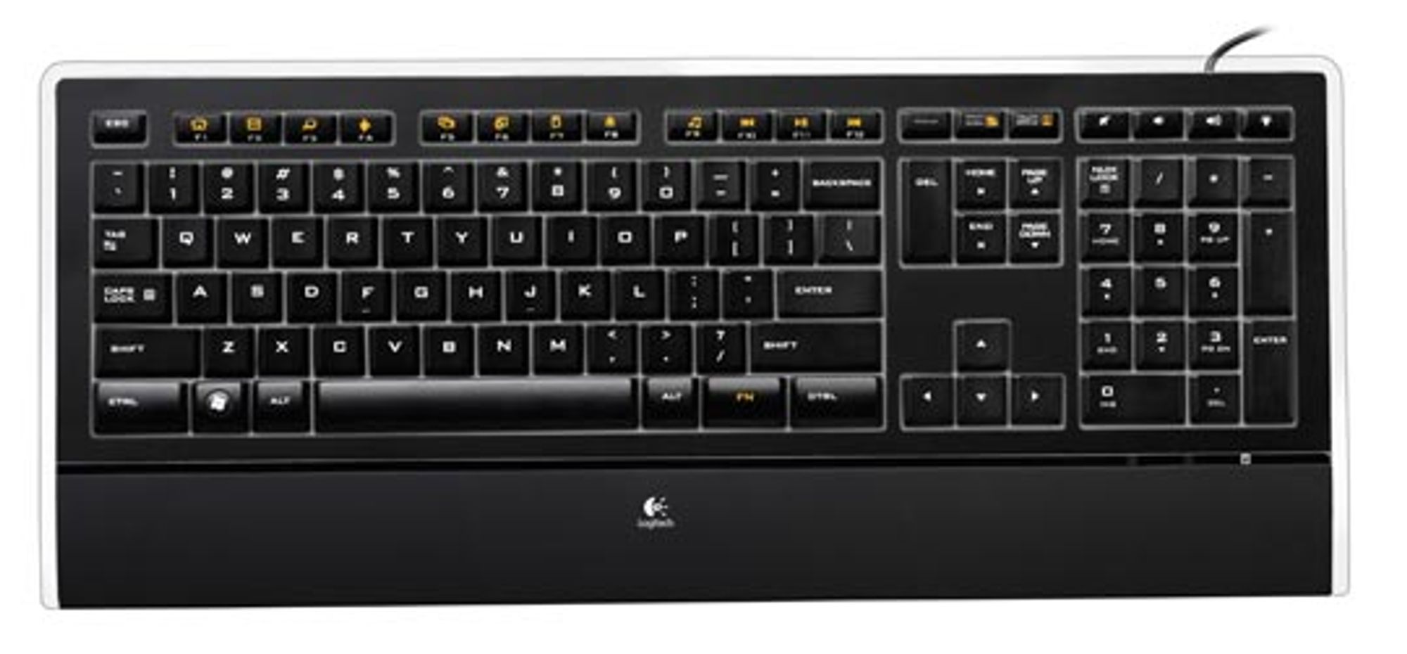 Logitech Illuminated. 
