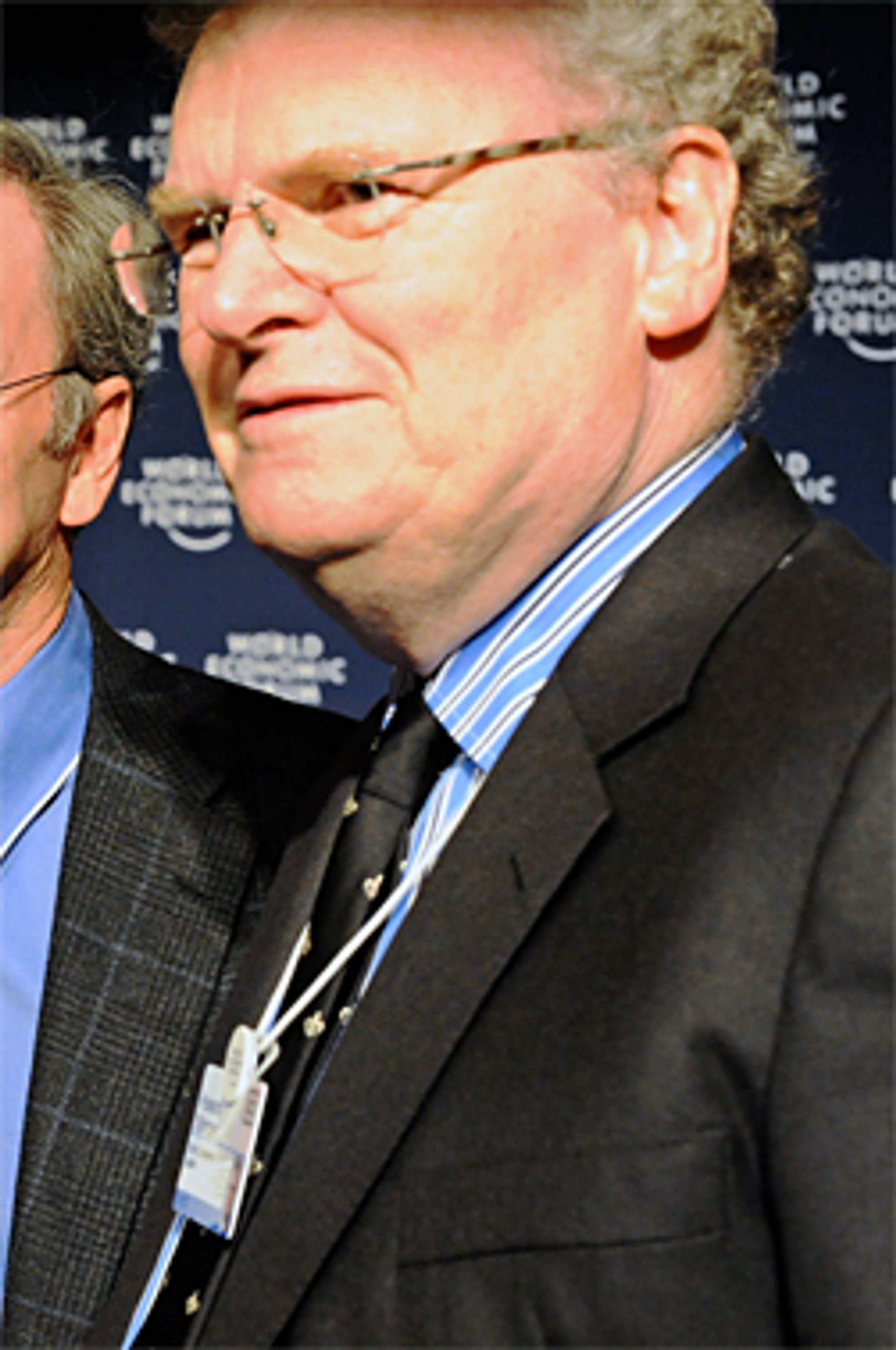 Lite fornøyd: Sir Howard Stringer, toppsjef i Sony. (Foto: Robert Scoble/Wikipedia)