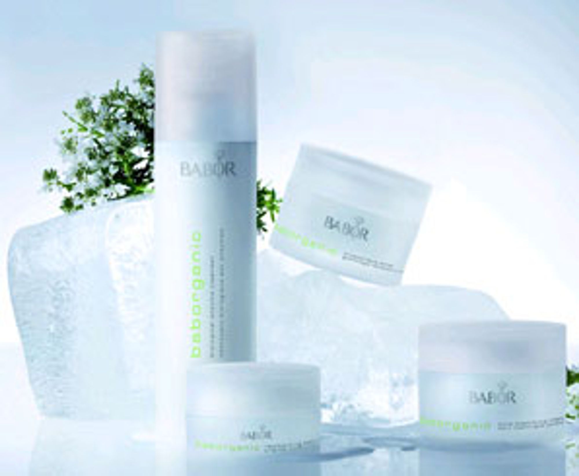 MILJ�VENNLIG: Babors nye linje Baborganic skal bevare b�de hud og milj�. 