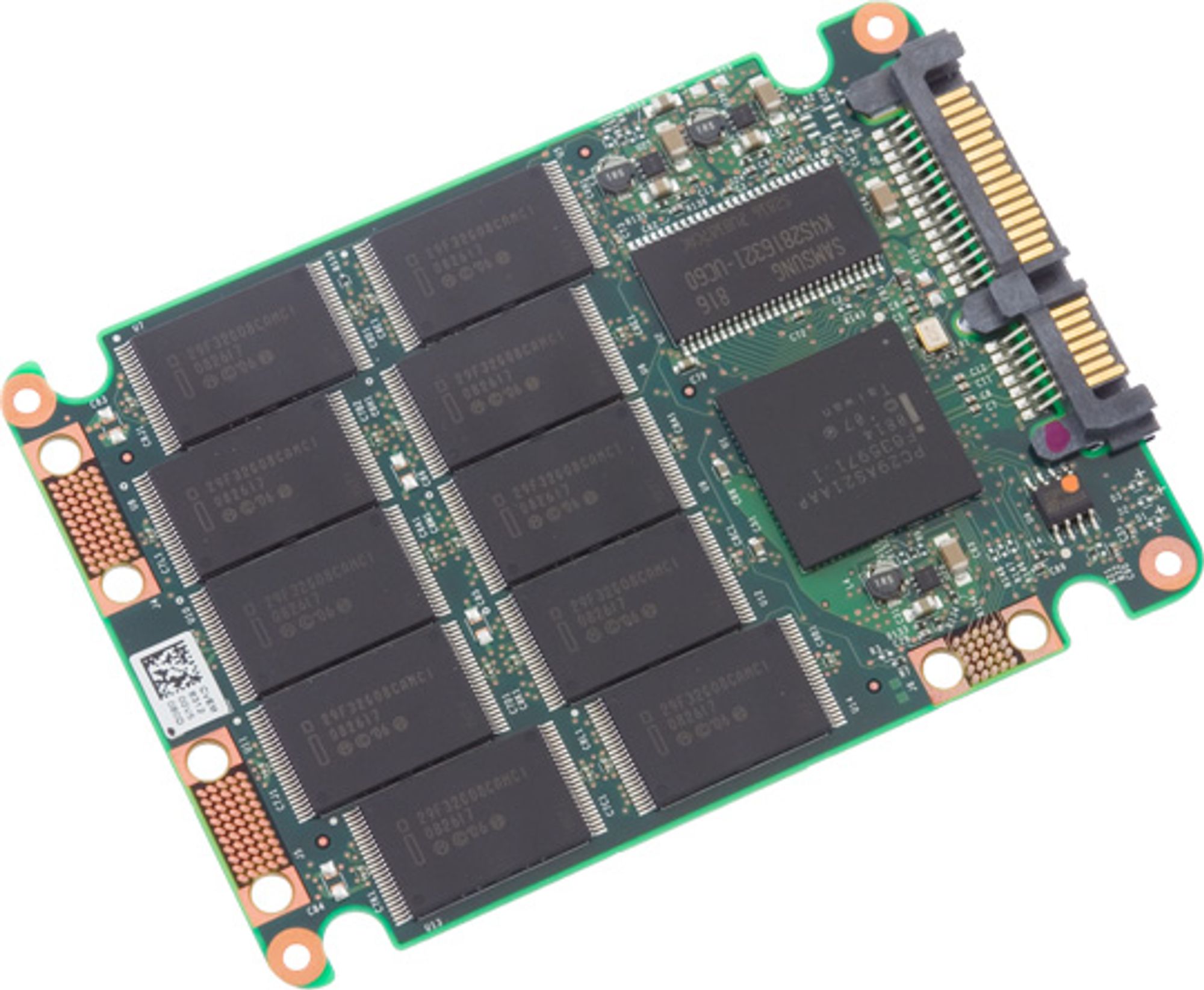 Illustrasjon: SSD fra Intel