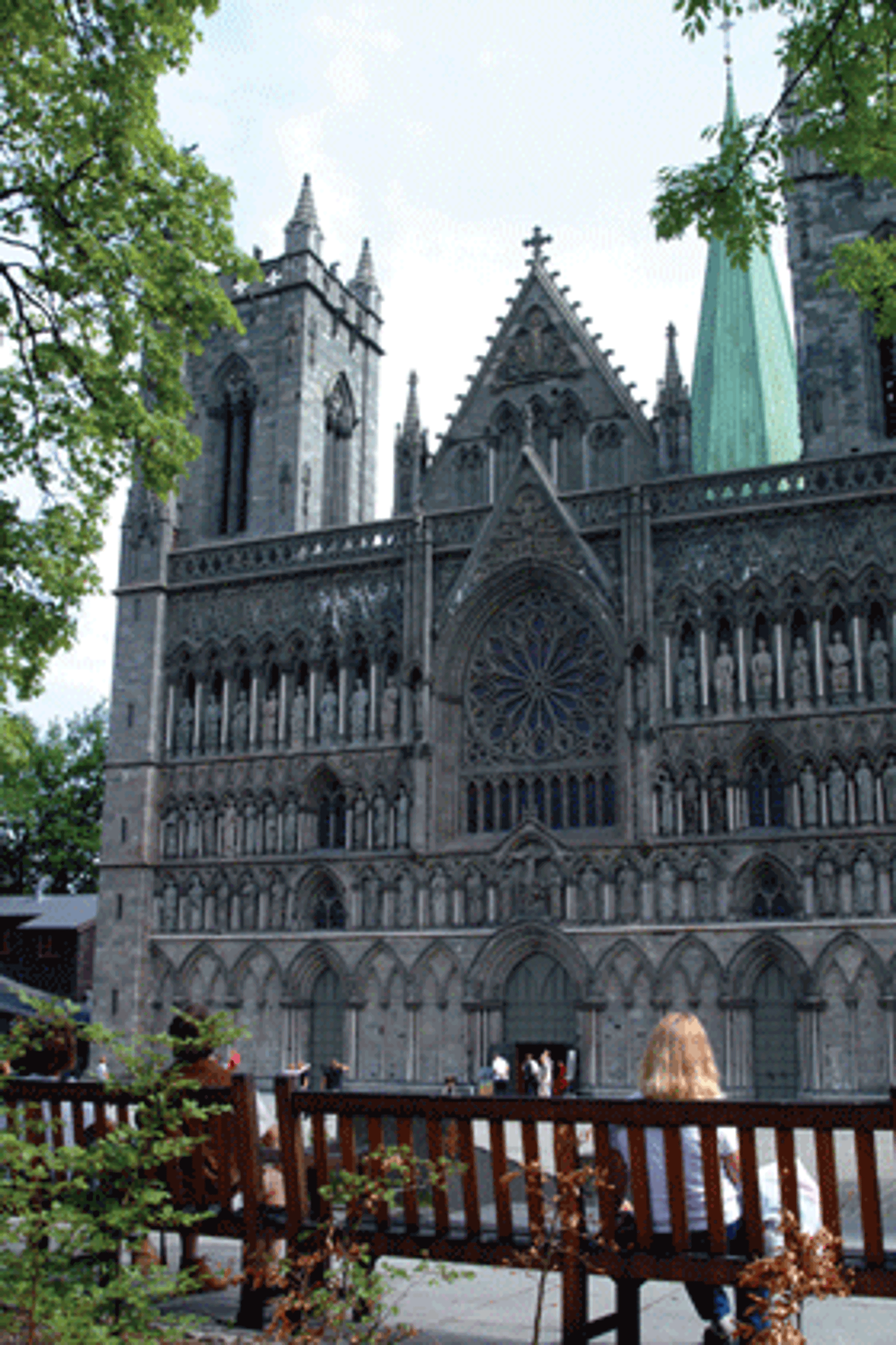 NIDAROSDOMEN: En av Trondheim mange stoltheter! Foto: Jørn Adde © Trondheim kommune.
