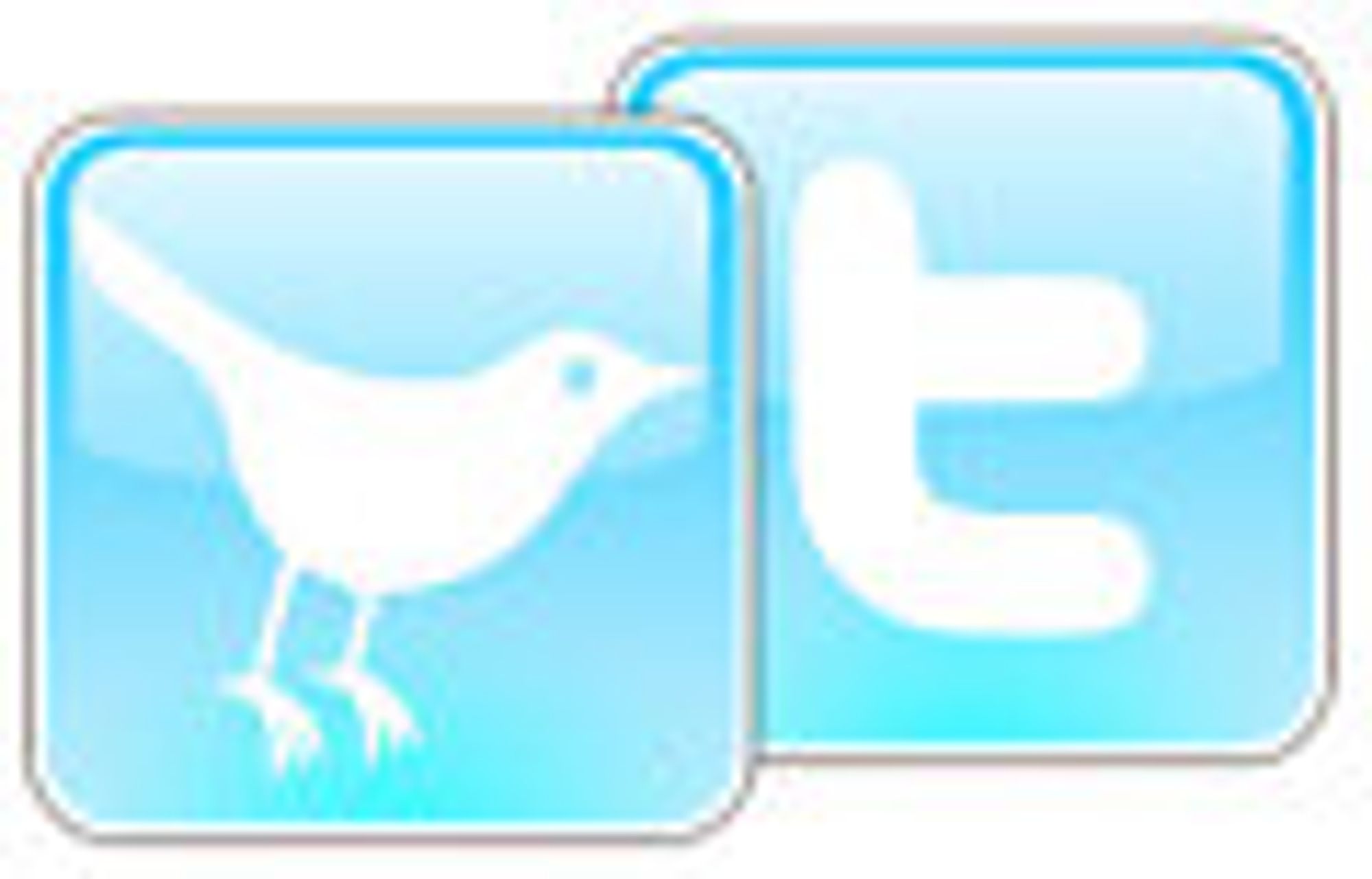 F�lg oss p� Twitter