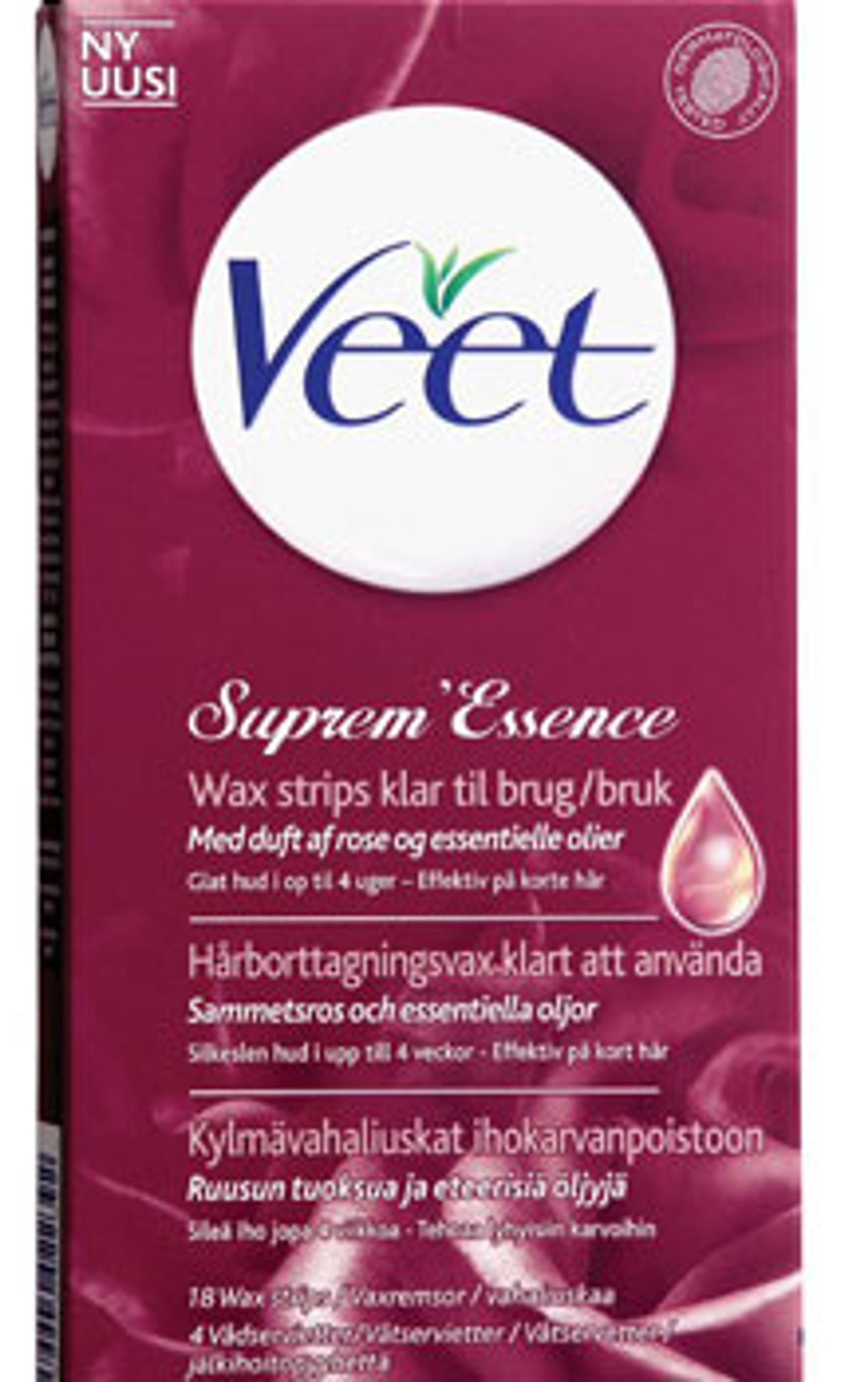 Veets nye hårfjerningsserie 