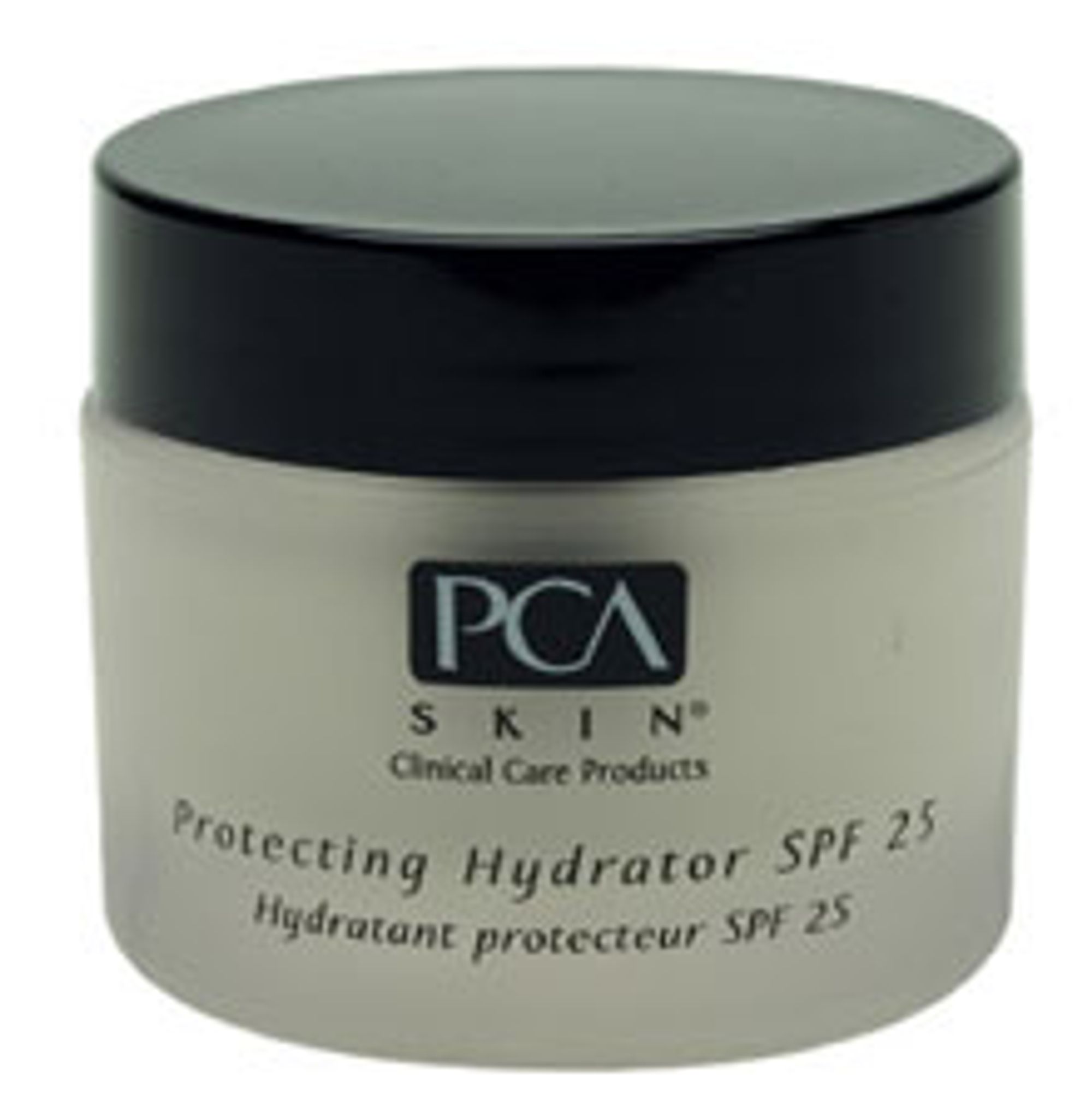 Hudlegen anbefaler blant annet hudpleieprodukter fra PCA SKIN. Avbildet en fuktighetskrem med solfaktor 25.