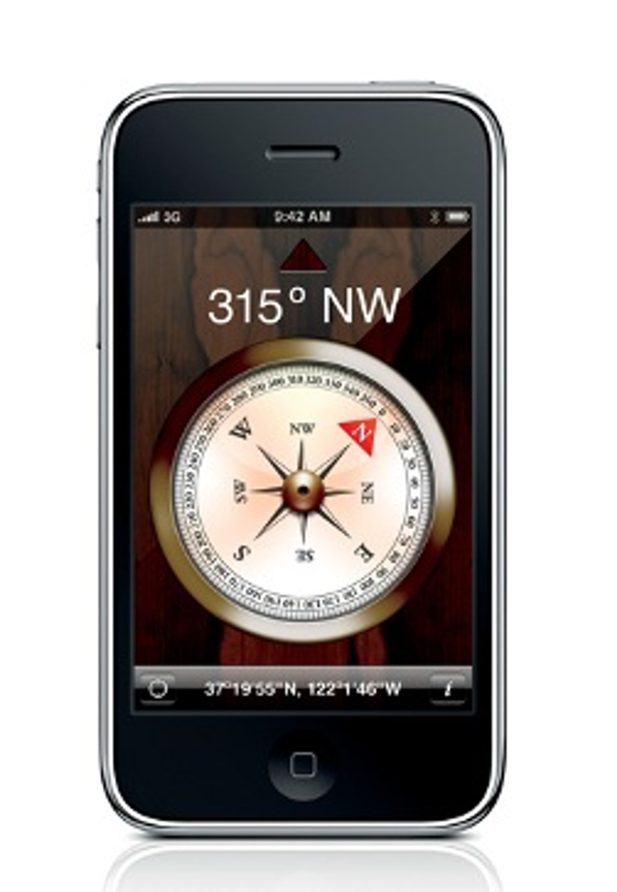 Iphone tok verden med storm, og etterhvert fikk den ogs� GPS, kompass og raskere hastigheter i mobilnettet.