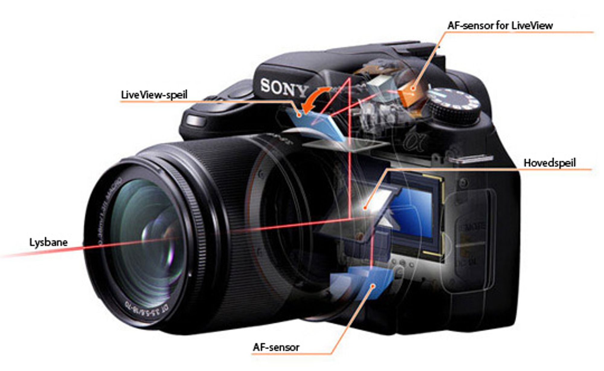 Sonys LiveView-system