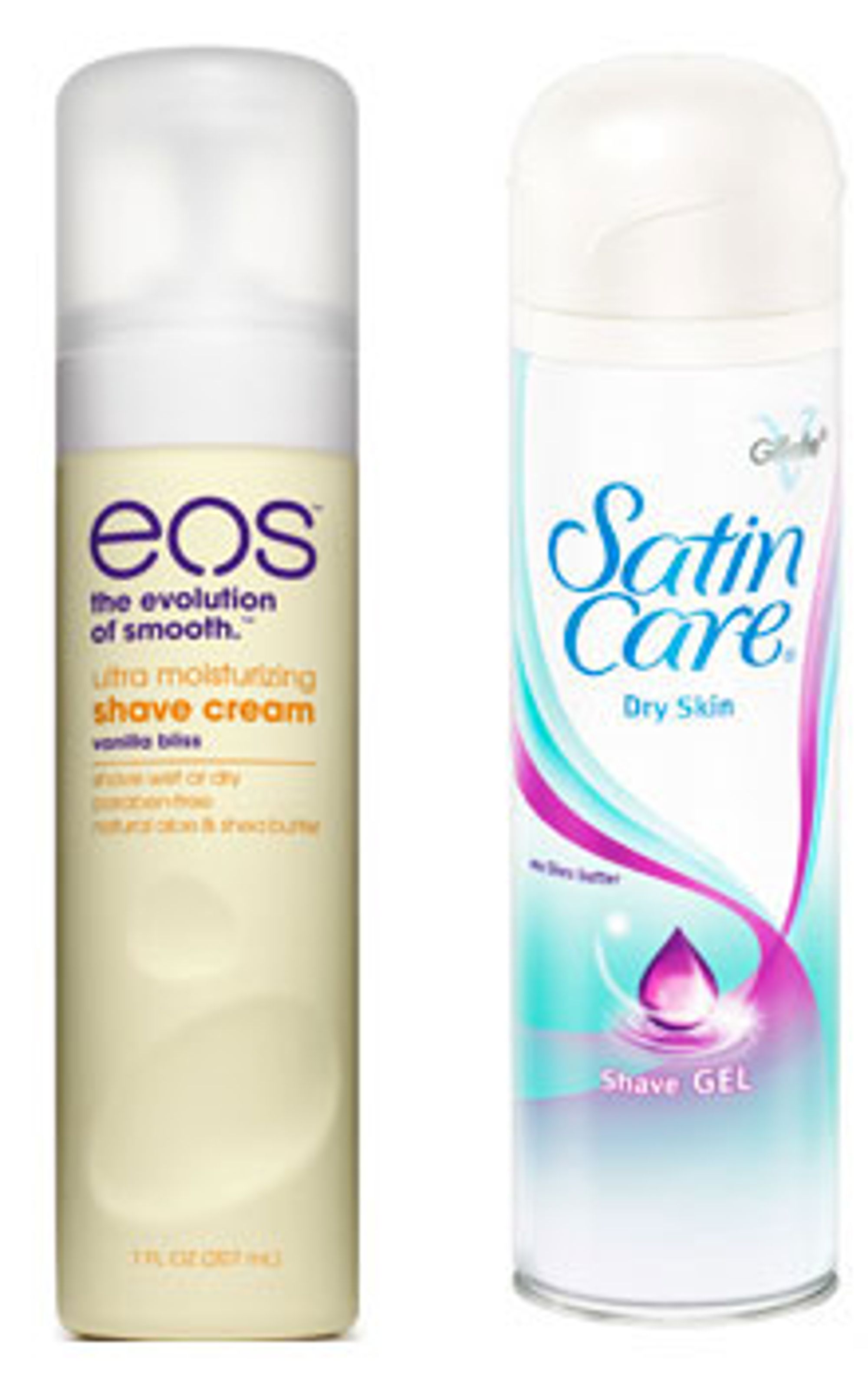 GODT GRUNNLAG: EOS barberkrem og Gilette barberskum bidrar til sommerglatte ben. 