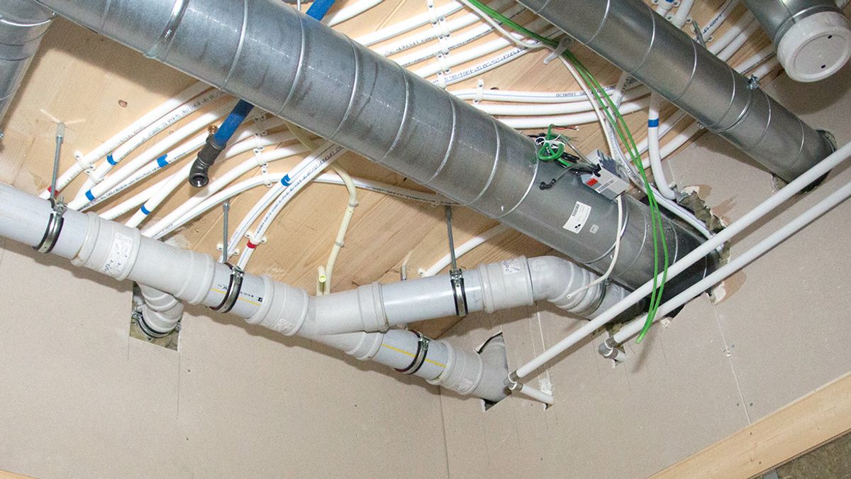 Støpejernsrør er ikke lenger kongen av støydemping for avløpsrør | Tu.no