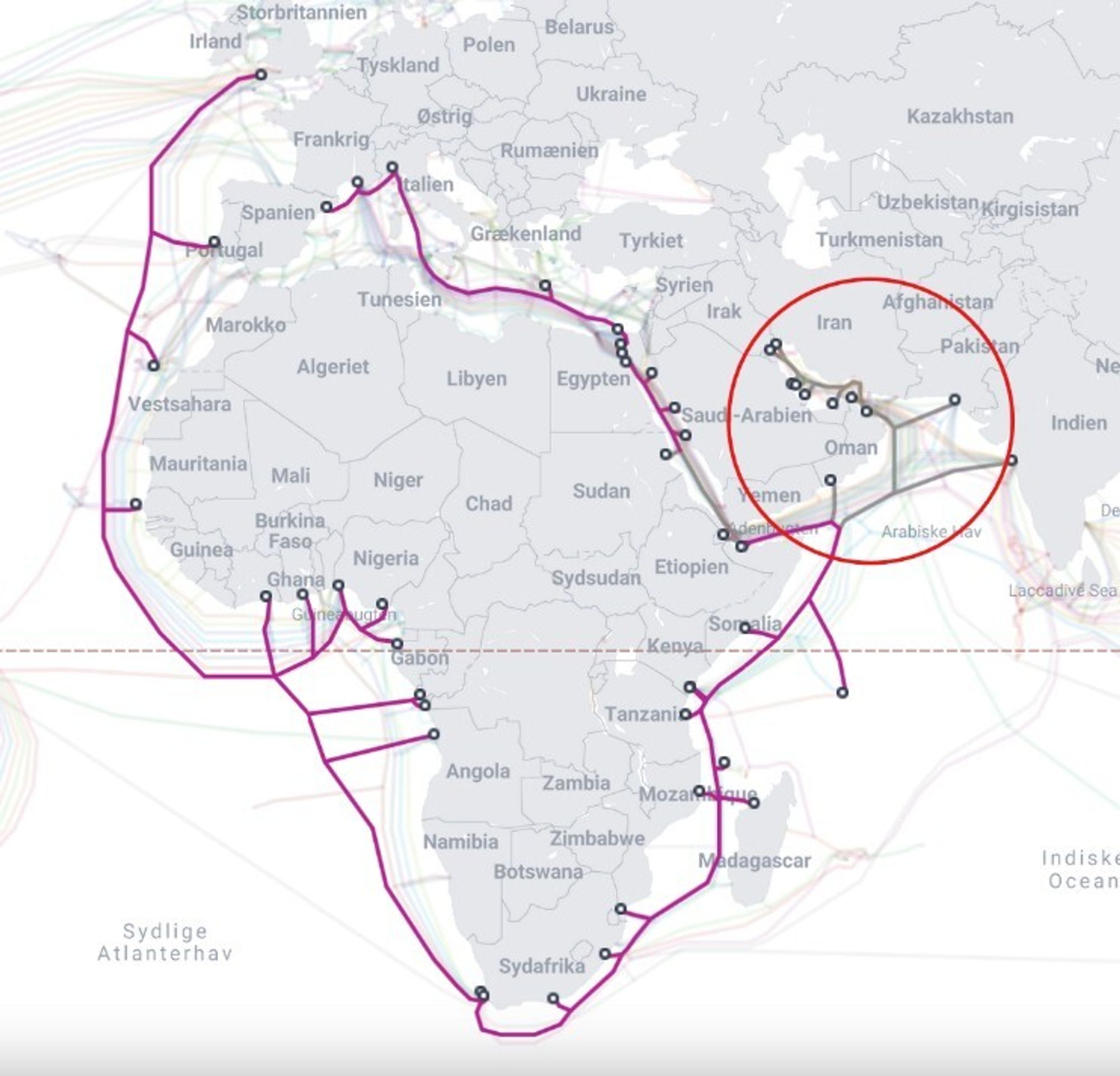[Ekstra] Krig i Iran: Digitale motorveier i store problemer
