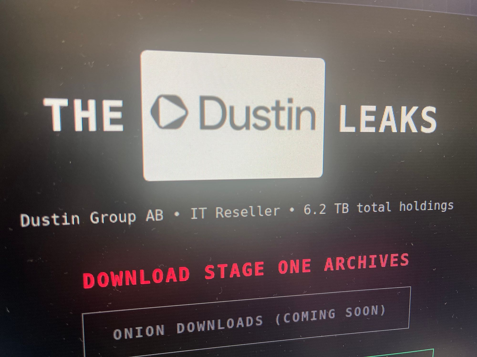 [Ekstra] Mulig datalekkasje etter angrep mot Dustin