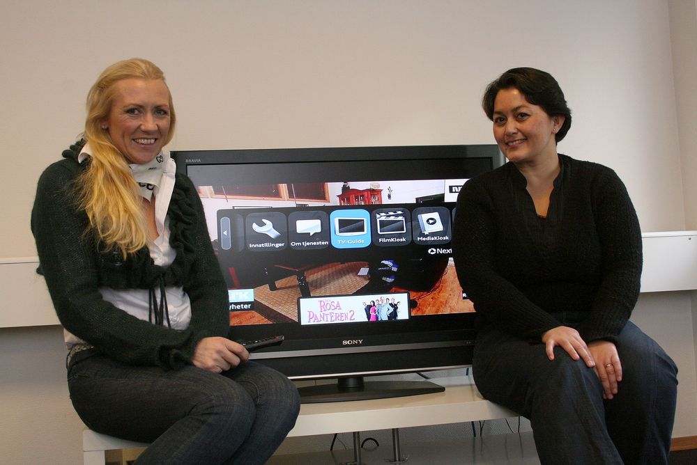 <p>Nextgentels Anne Halvorsen s&oslash;ker &aring; friste kundene i den nye portalen deres med gratis filmer.</p>