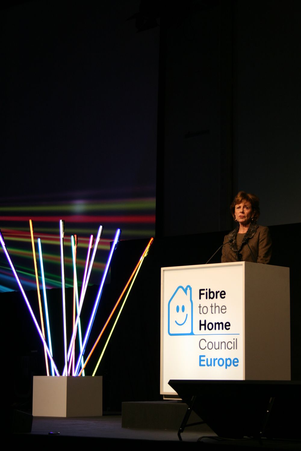<p>Neelie Kroes er EU-kommisjonens visepresident og ansvarlig for den digitale agenda.</p>