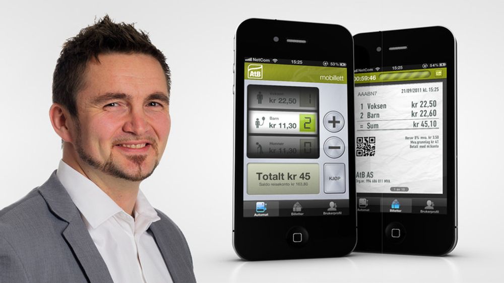 <p>Torstein Solli Hansen er divisjonsleder for mobil billettering og betaling i WTW, selskapet som st&aring;r bak AtBs billettbestillings-app. (Foto: WTW)</p>