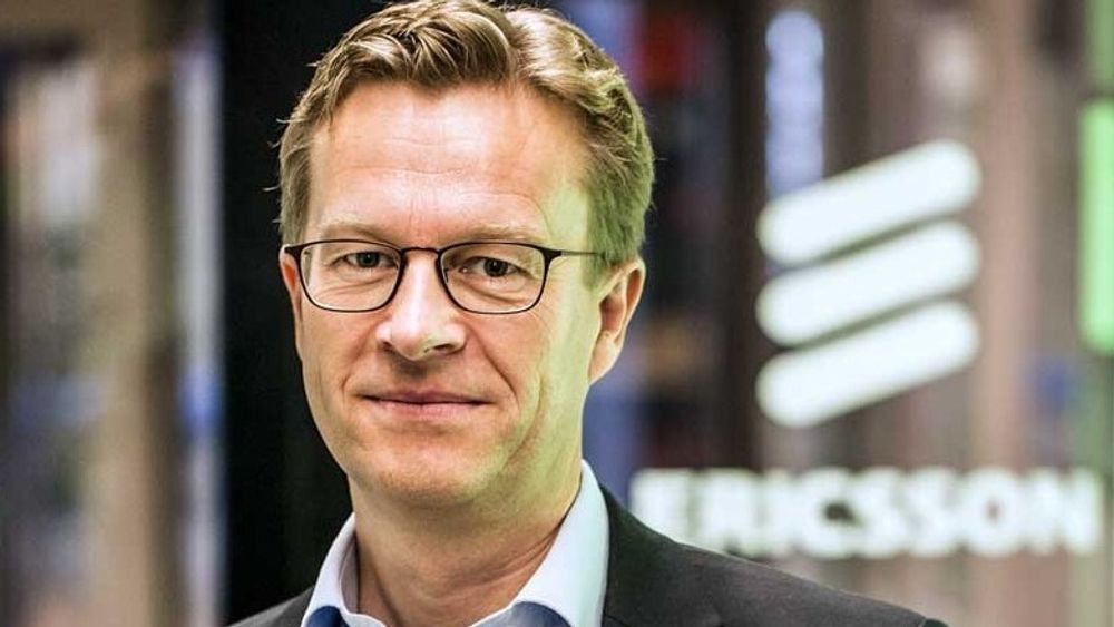 Administrerende direktør Aksel Aanensen i Ericsson er glad for avtalen med Broadnet.