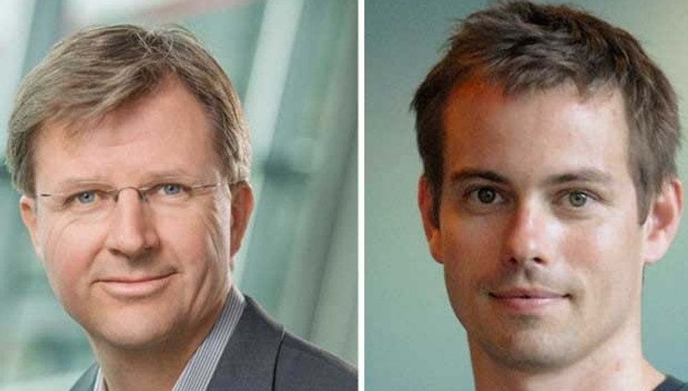 Bjørn Hansen og Gorm Grønnevet i Telenor Research ønsker å beholde dagens bransjeregler for nettnøytralitet.