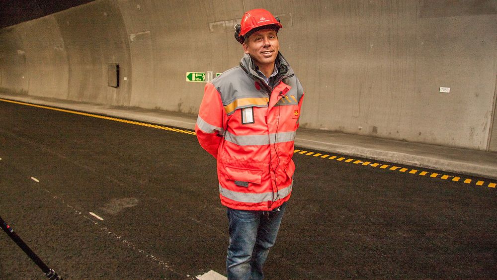 Arild Søvik, sjefingeniør i Vegdirektoratet. 