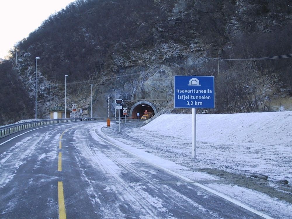 Den 3,2 km lange Isfjelltunnelen i Kåfjord kommune er den siste tunnelen Mesta har drevet uten å ha vunnet en anbudskonkurranse først.