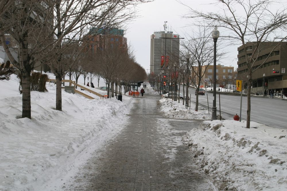 Quebec by fikk 5,5 meter snø som nedbør forrige vinter.