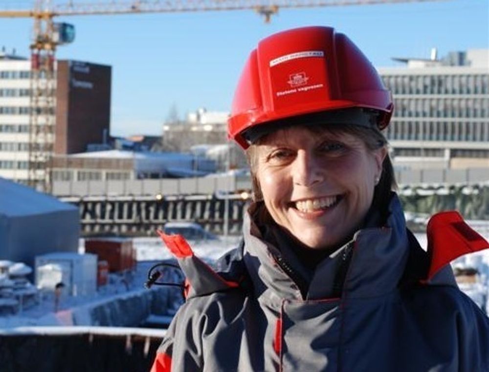 Mari Barstad er prosjektleder på Lørentunnelen  for Statens vegvesen.
