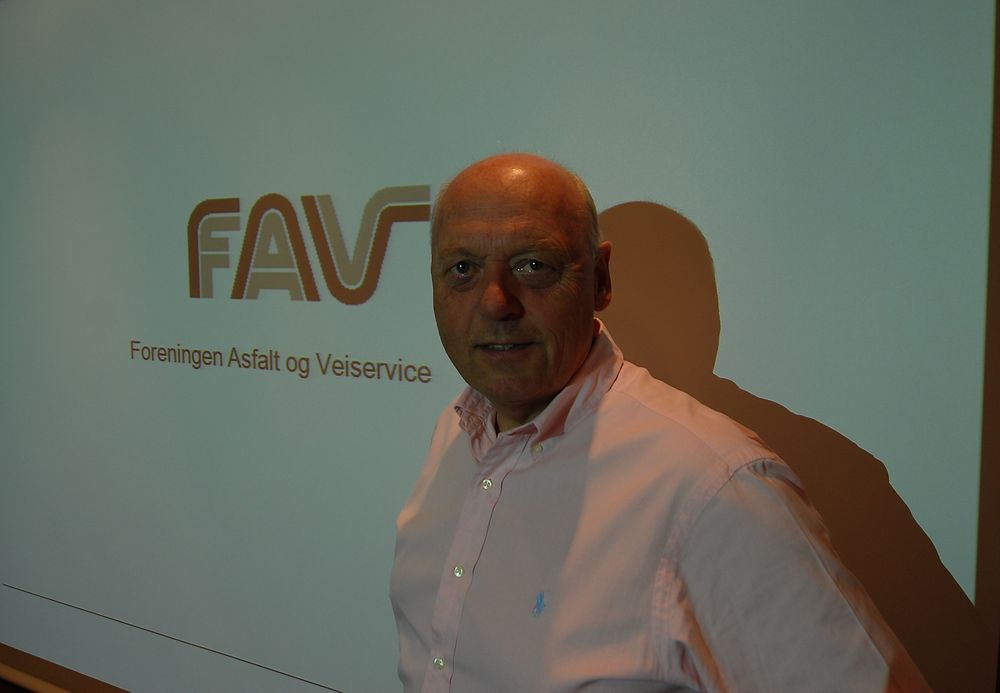 Administrerende direktør i Foreningen Asfalt & Veiservice, Arne Aaberg.