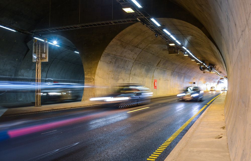 Kostbart, men flott. Lørentunnelen endrer trafikkmønsteret rundt Økern og Sinsen i Oslo.  Foto: Knut Opeide, Statens vegvesen