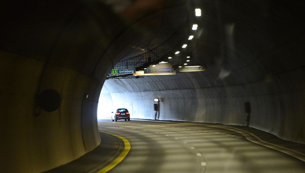 Det er lys i enden av Nordbytunnelen. Lenger inne skal det bli lysere, men ikke før neste oppdrag i tunnelen er fullført. (Foto: Anders Haakonsen)