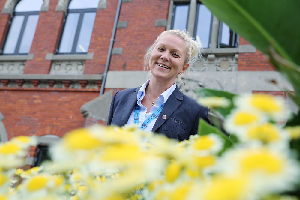 Ingeniør Margrethe Nygård (36) er strålende fornøyd med å ha fått jobb i Kristiansand kommune.