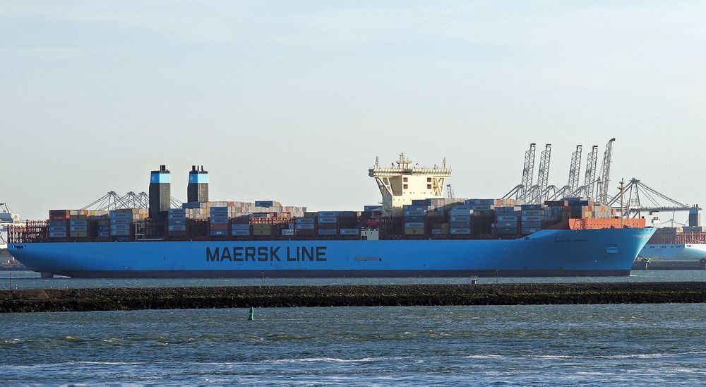 Marstal Maersk ble levert i 2014 og er ett av 20 skip i Mærsk sitt Triple E-program. 