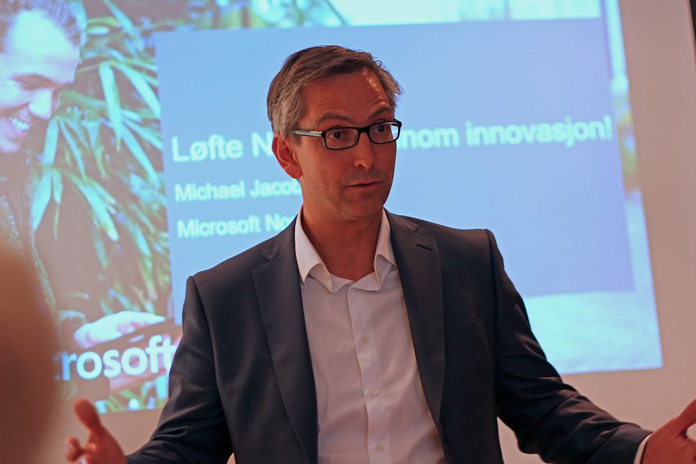 Michael Jacobs (48) har sagt opp i Microsoft for å bli ny Atea Norge-sjef.