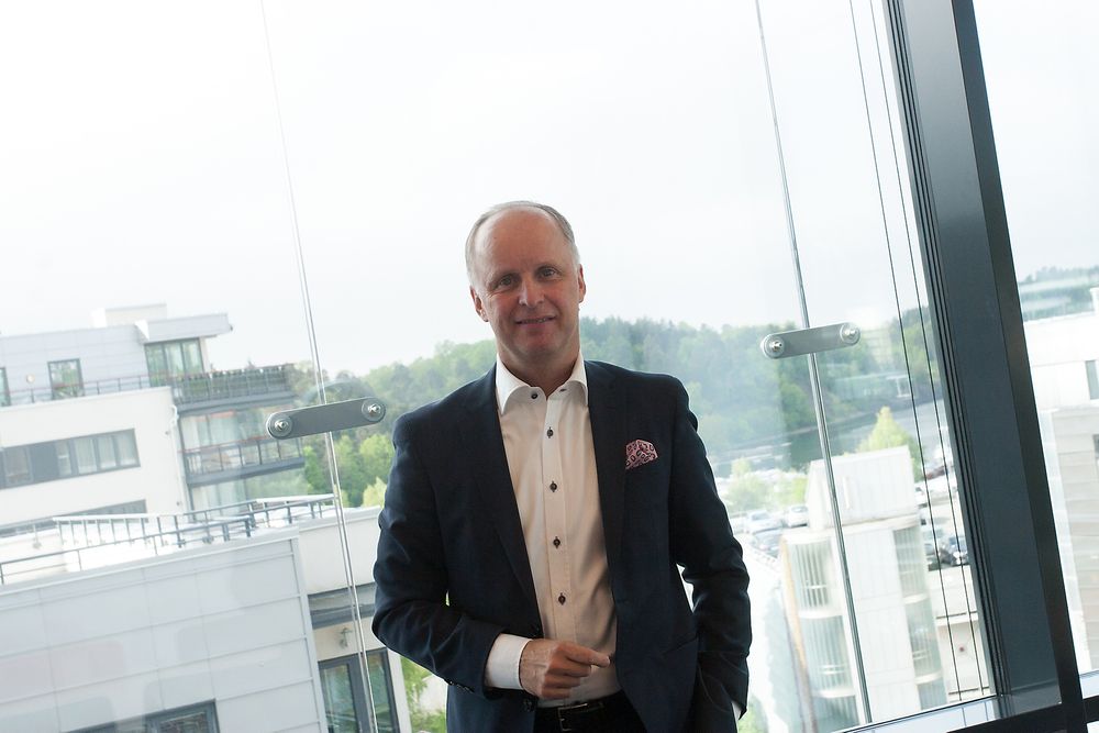 Konsernsjef Kimmo Alkio ser frem til økt vekst med norske Software Innovation i porteføljen.
