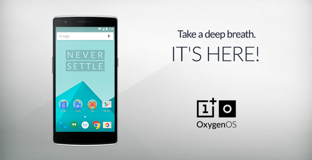 Oxygen OS kan nå lastes ned av OnePlus One-eiere.