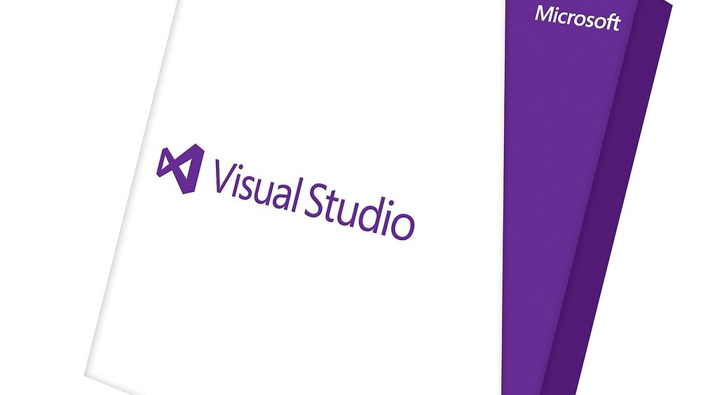 Visual Studio kommer i ny utgave i år. Denne esken tilhører Visual Studio 2013.