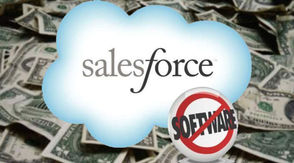 CRM levert som tjenester i skyen har ført Salesforce.com opp blant verdens ti største programvarehus. Nå skal de ha takket nei til et bud fra Microsoft.