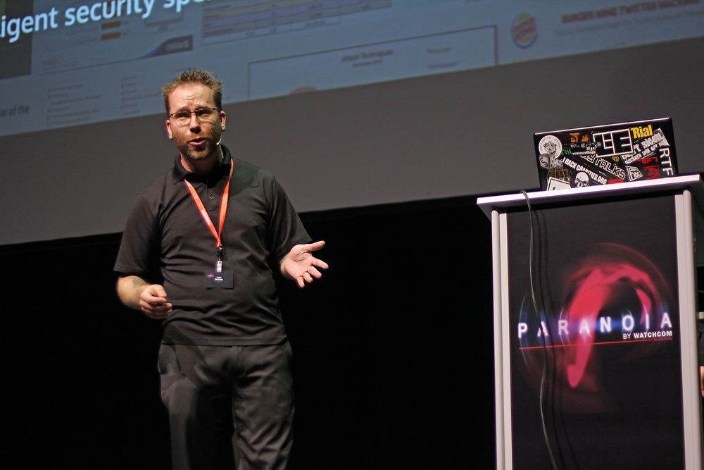 Luke McOmie var innom en rekke sikkerhetsrelaterte temaer under sitt foredrag ved Paranoia-konferansen i Oslo i forrige uke.