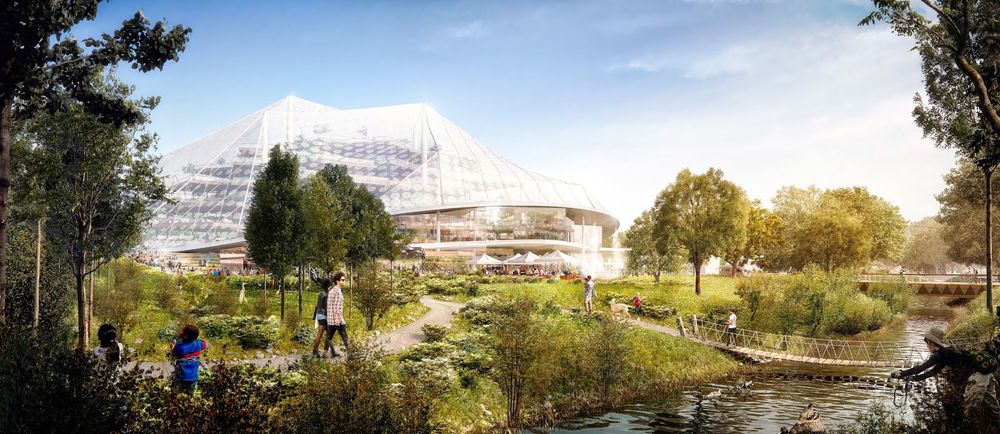 Google planlegger et parkanlegg i området rundt selskapet nye hovedkvarter.
