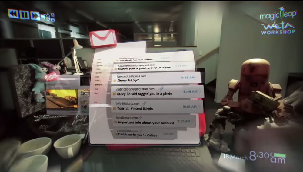 Så imponerende kan det se ut med Magic Leaps utvidet virkelighet.