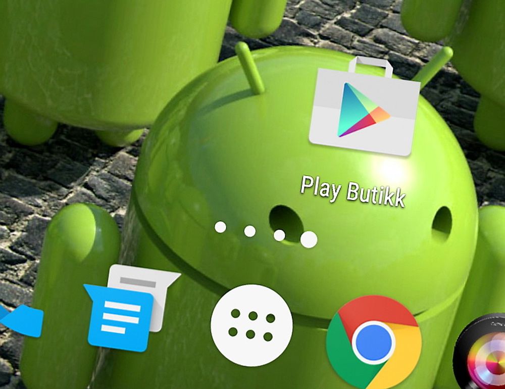 Google Play er den offisielle app-butikken for Android.