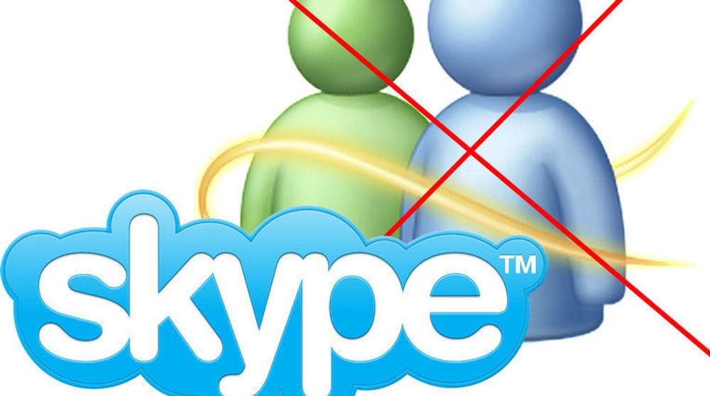 Microsoft faser snart ut Windows Live Messenger til fordel for Skype. Brukerne oppfordres til å migrere til Skype allerede nå.