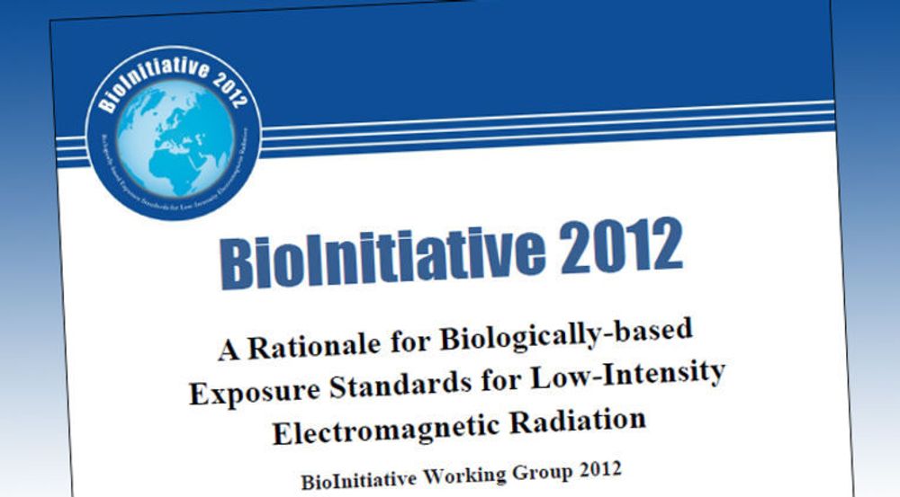 BioInitiatve 2012 er oppdatert med 1800 nye forskningsartikler om hvordan elektromagnetisk stråling påvirker kroppen.