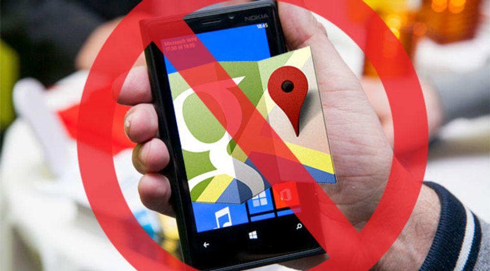 Google innrømmer å ha blokkert adgangen til Google Maps fra Windows Phone-telefoner, men omgjør nå beslutningen.