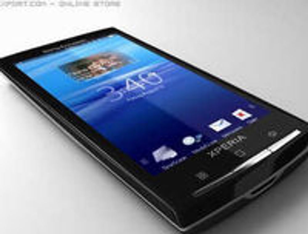 Høyst uoffisielt bilde av Sony Ericsson Xperia X3