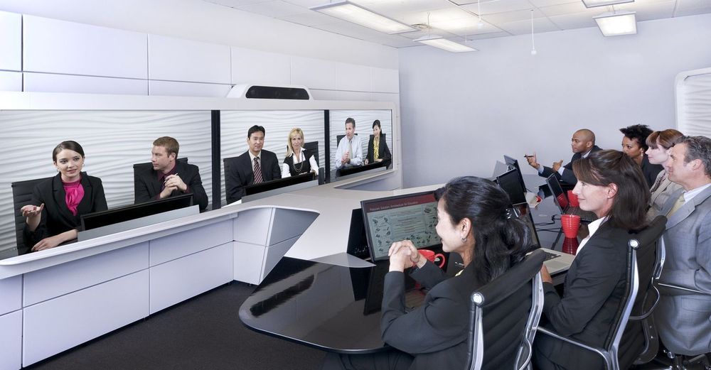 Initiativet skal bidra til bedre sikkerhet i alt fra videokonferanser på pc til virtuelle møterom, som dette OTX-systemet fra Polycom.